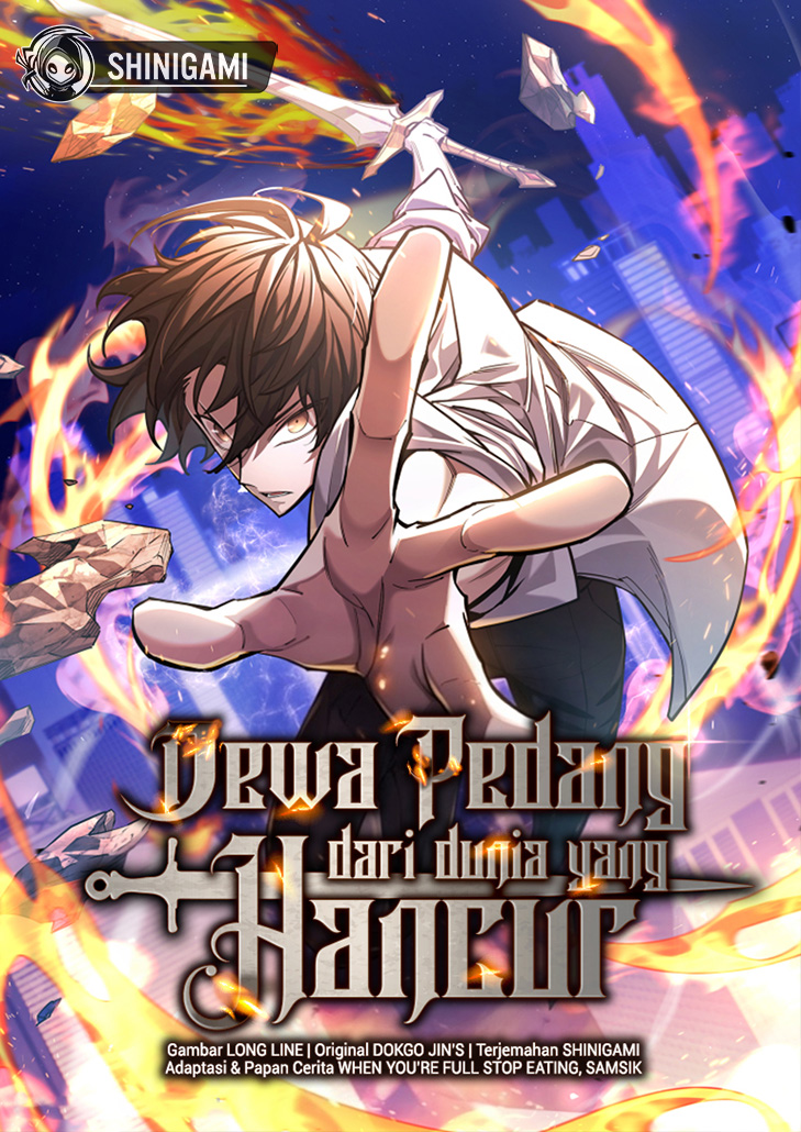 Sampul The Sword God From A Fallen World